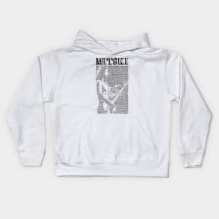 mitski art visual Kids Hoodie